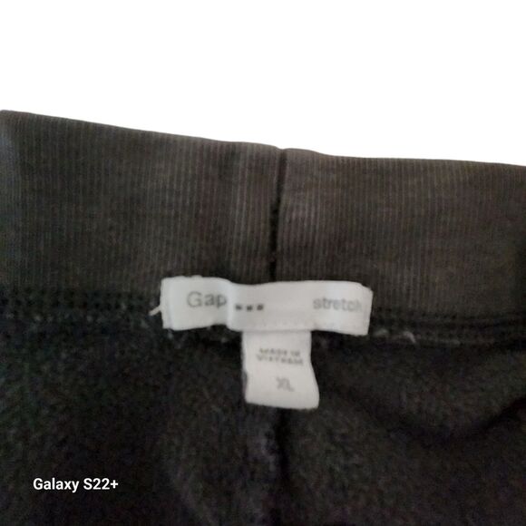 Gap Wide Leg Stretch Pants Womens XL Spell Out Preppy Drawstring Y2K College - Picture 2 of 4